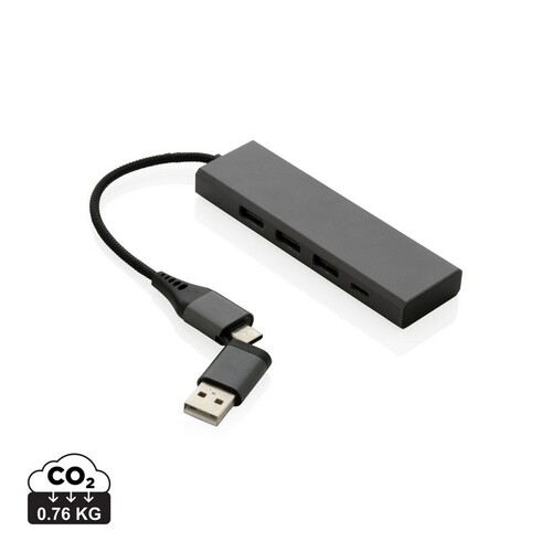 hub-usb-20-z-usb-c-aluminium-z-recyklingu