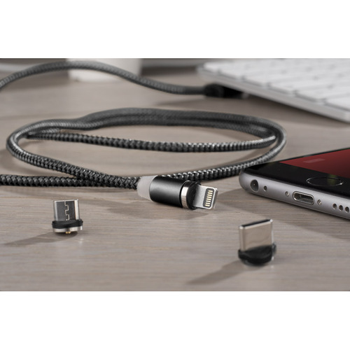 Kabel USB 3 w 1 MAGNETIC