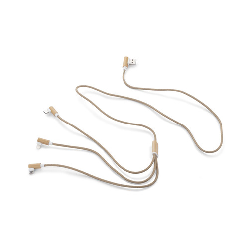 Kabel USB 3 w 1 FLAX